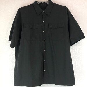511 Tactical Snap Up Black Shirt Size XL